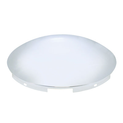 United Pacific Chrome 5 Even Notch Front Hub Cap, Dome - 7/16" lip - The New Vernon Truck Wash