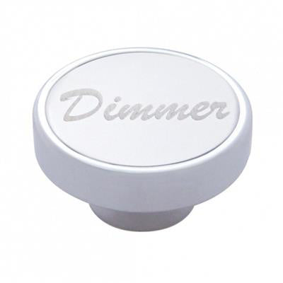 "Dimmer" Dash Knob with Stainless Plaque