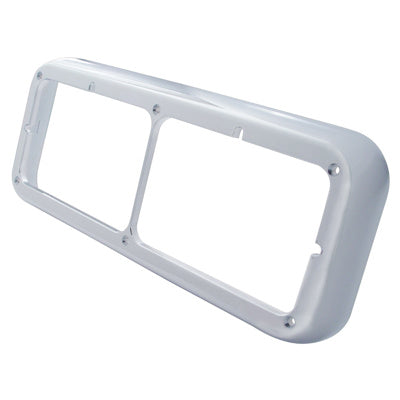 Dual 4 x 6 Rectangular Headlight Bezel - The New Vernon Truck Wash