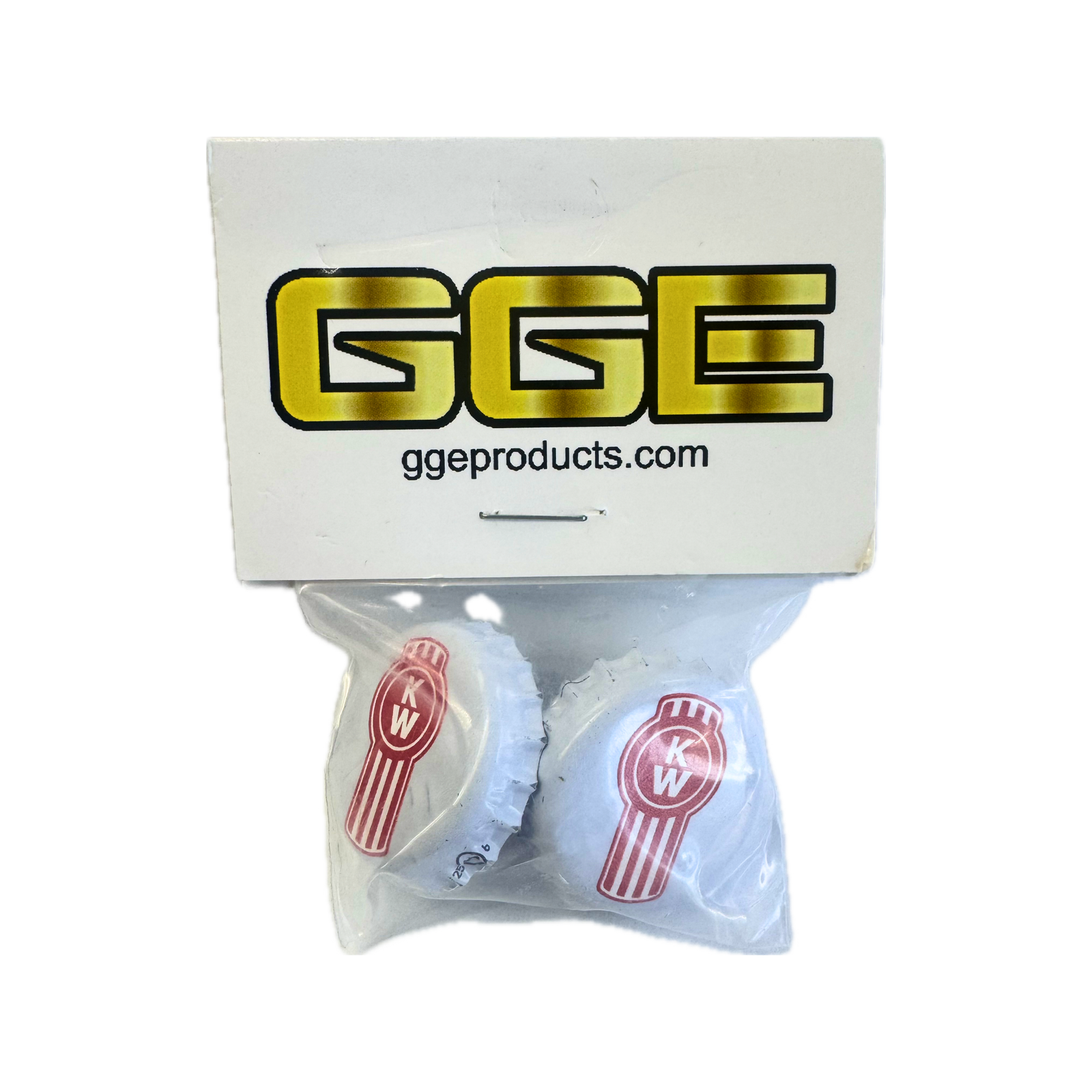 Bottle Cap Valve Stem Cap – Kenworth White | GGE Products