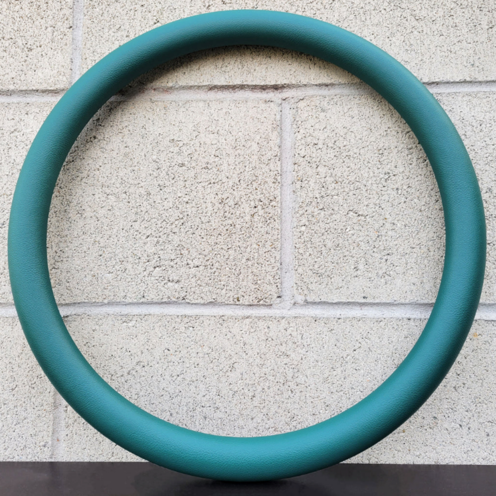 Forever Sharp 18 Inch Half Wrap Steering Wheel Cover Replacement | Teal Vinyl | Forever Sharp
