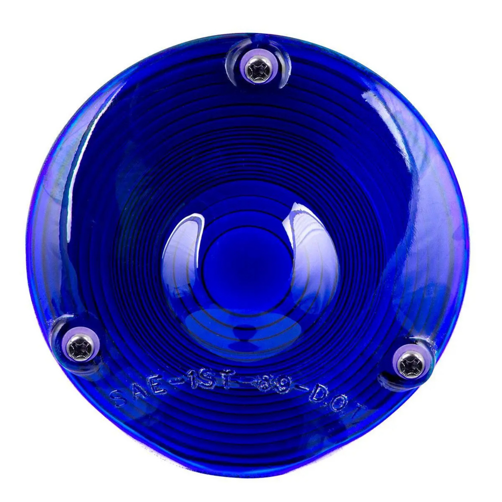 Classic Style Glass Lens | 4" | Blue | Grand General