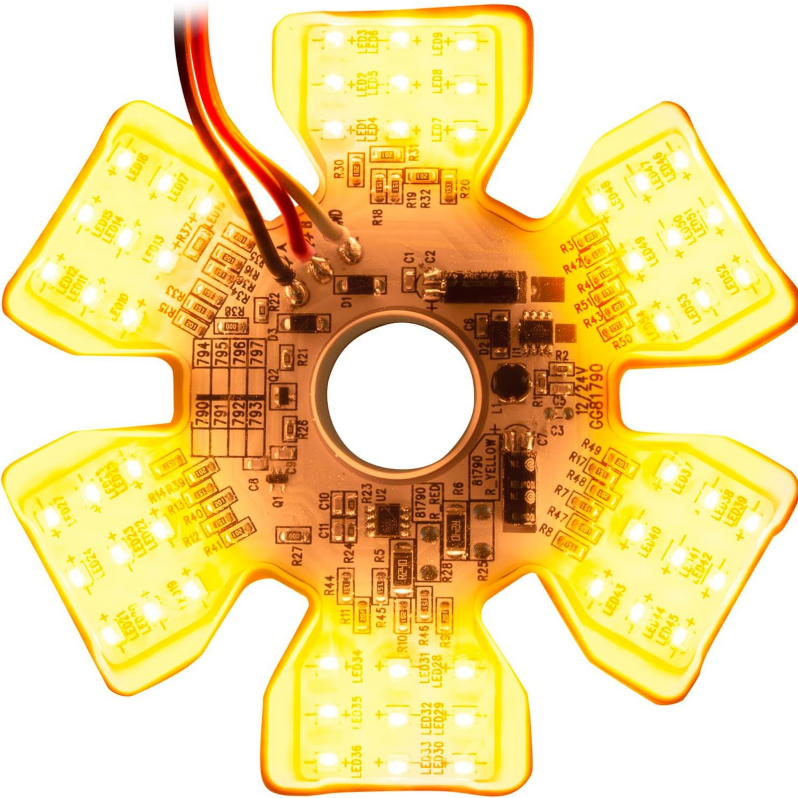 Dual Color Ultra Thin Hex Air Cleaner Light | Grand General