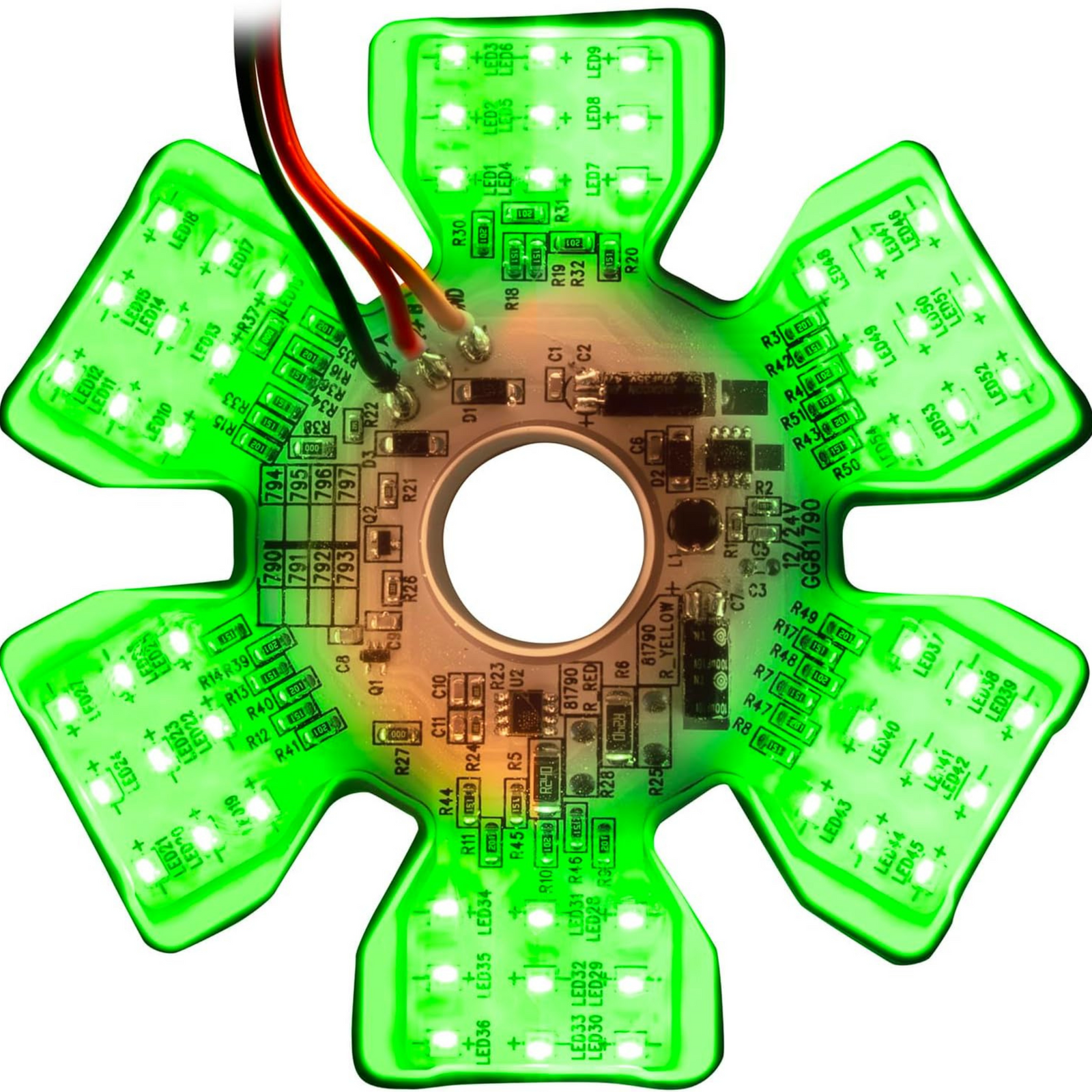 Dual Color Ultra Thin Hex Air Cleaner Light | Grand General