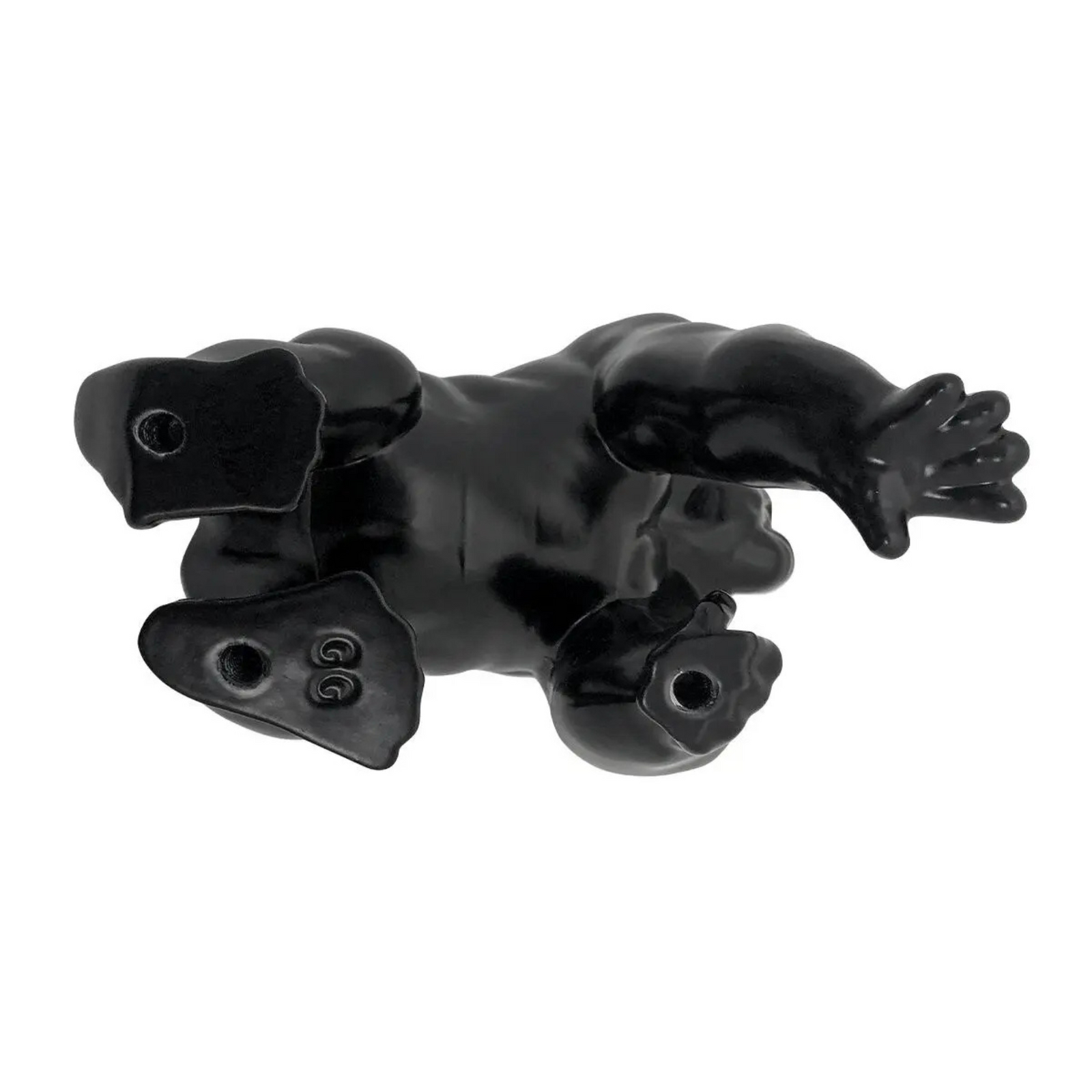 Gorilla King Hood Ornament | Matte Black | Grand General