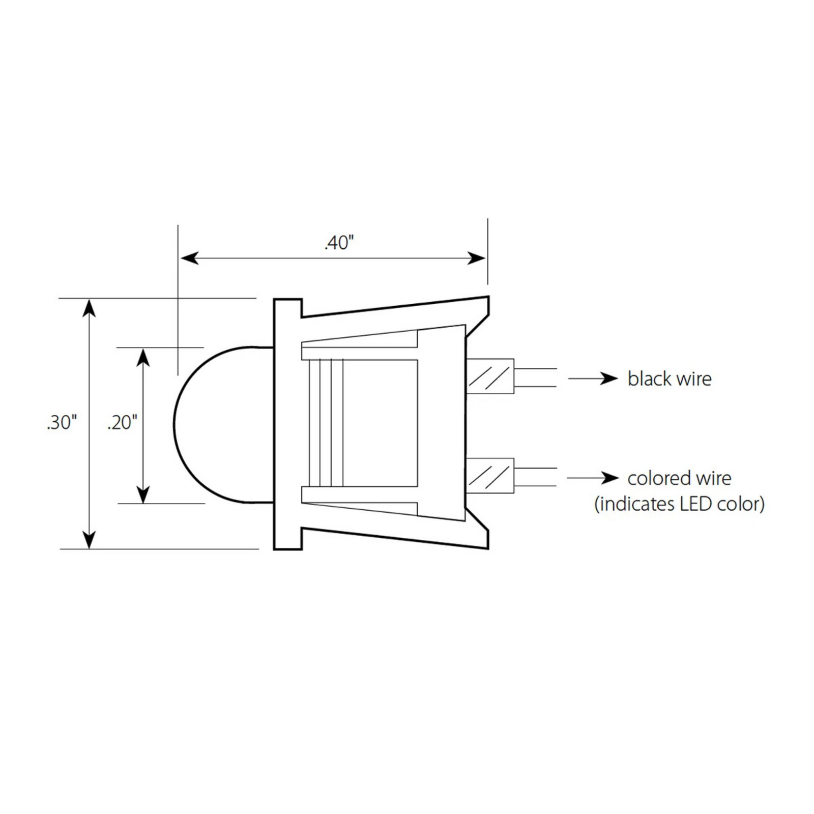 Single LED Snake Light | Grand General