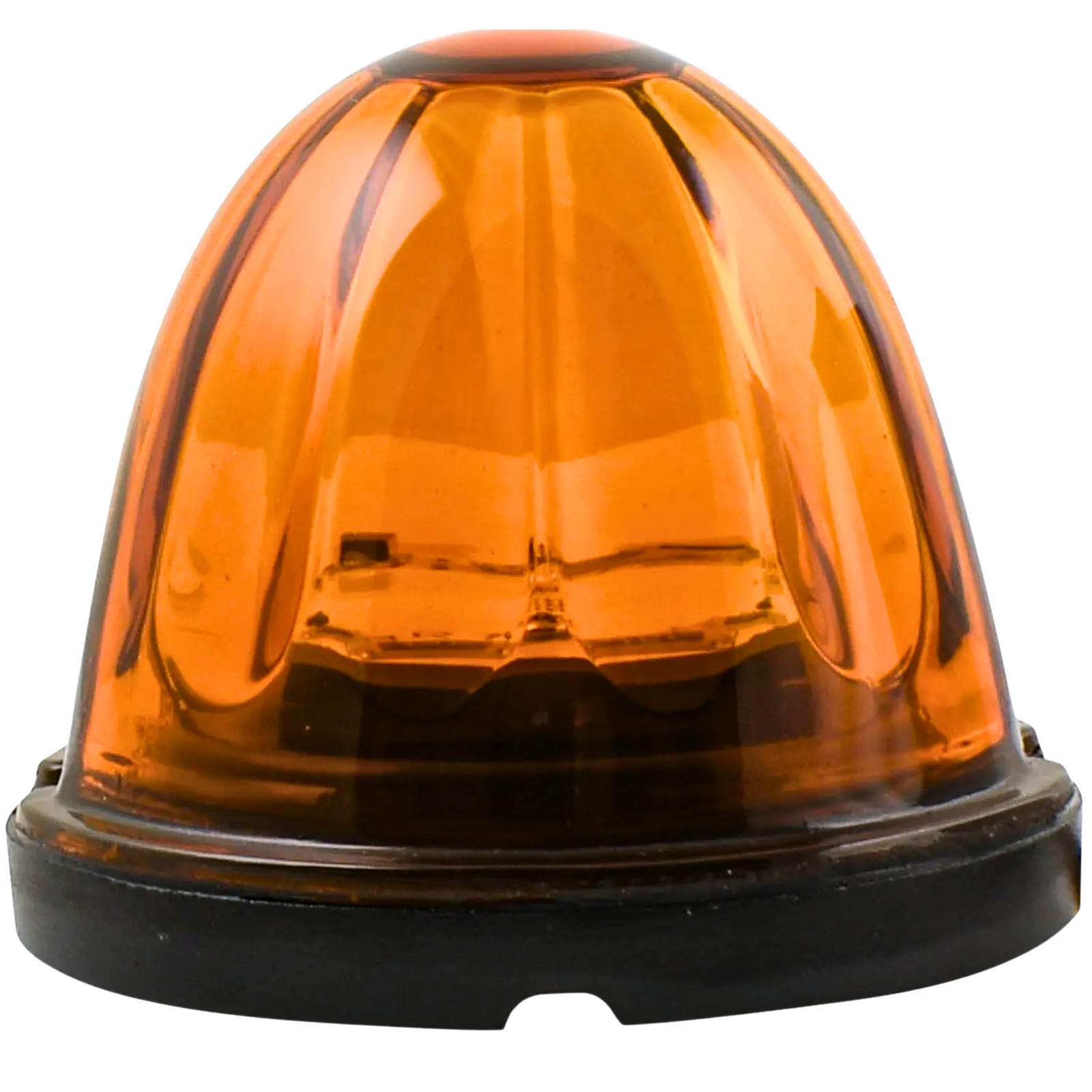 Super Star Watermelon Glass Lens Surface Mount LED Sealed Light | Amber/Light Amber | Grand General