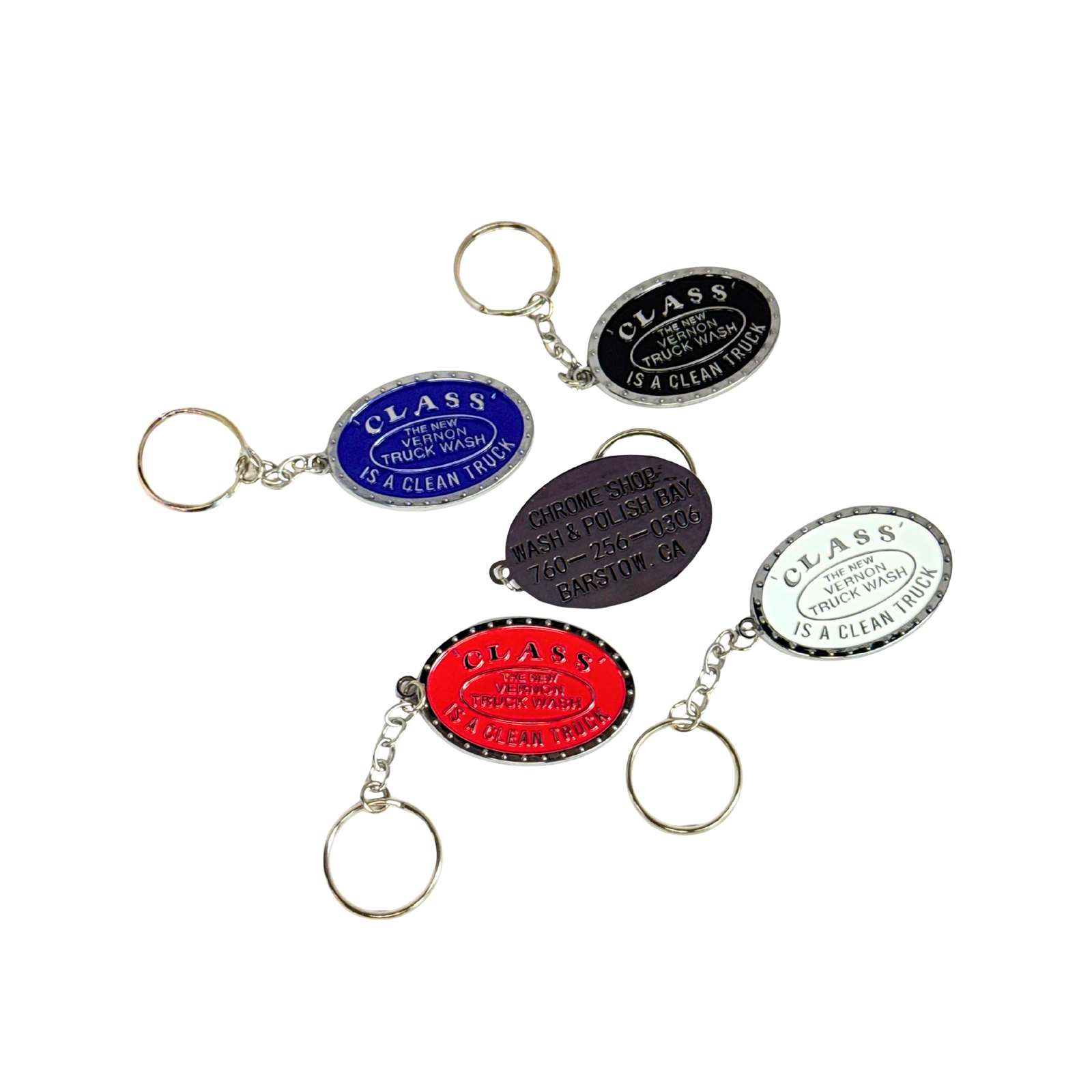 Vernon Truck Wash Class Is a Clean Truck Metal Keychain | GS