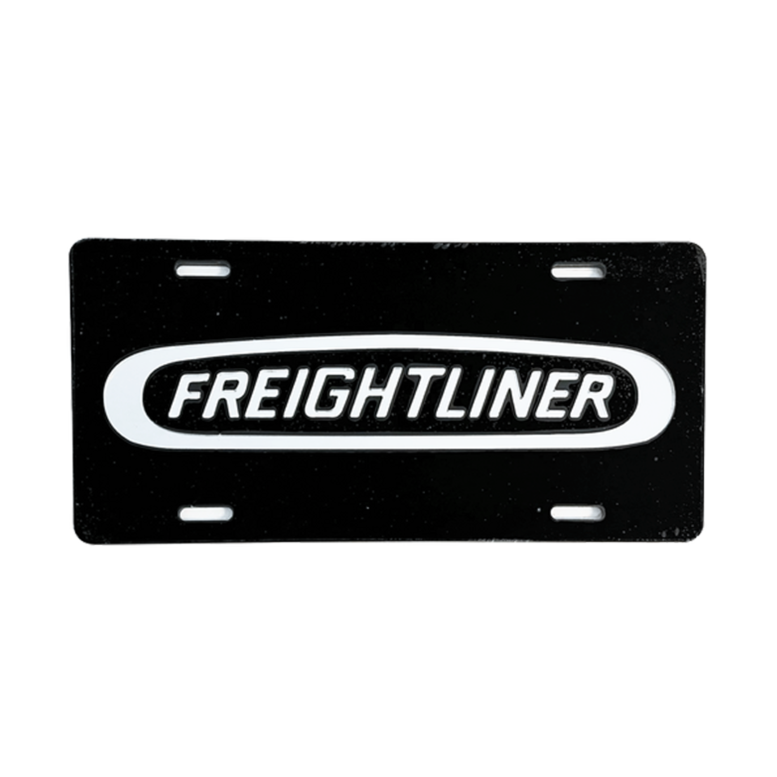 Freightliner Acrylic Vanity Plate Laser Cut Colored Mirror Finish | Black | GS