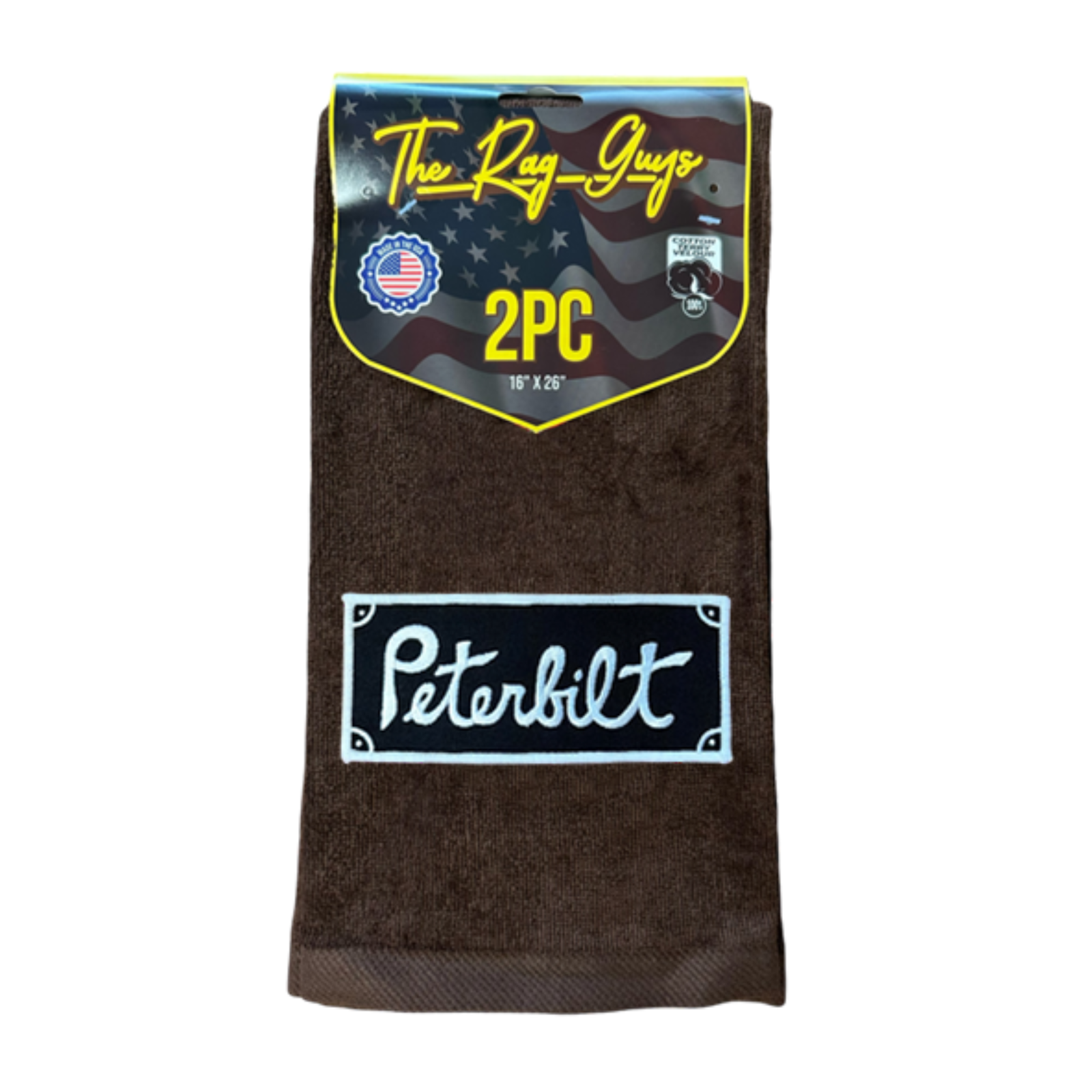 Peterbilt Door Handle Rags 2 Pack | Brown | GS