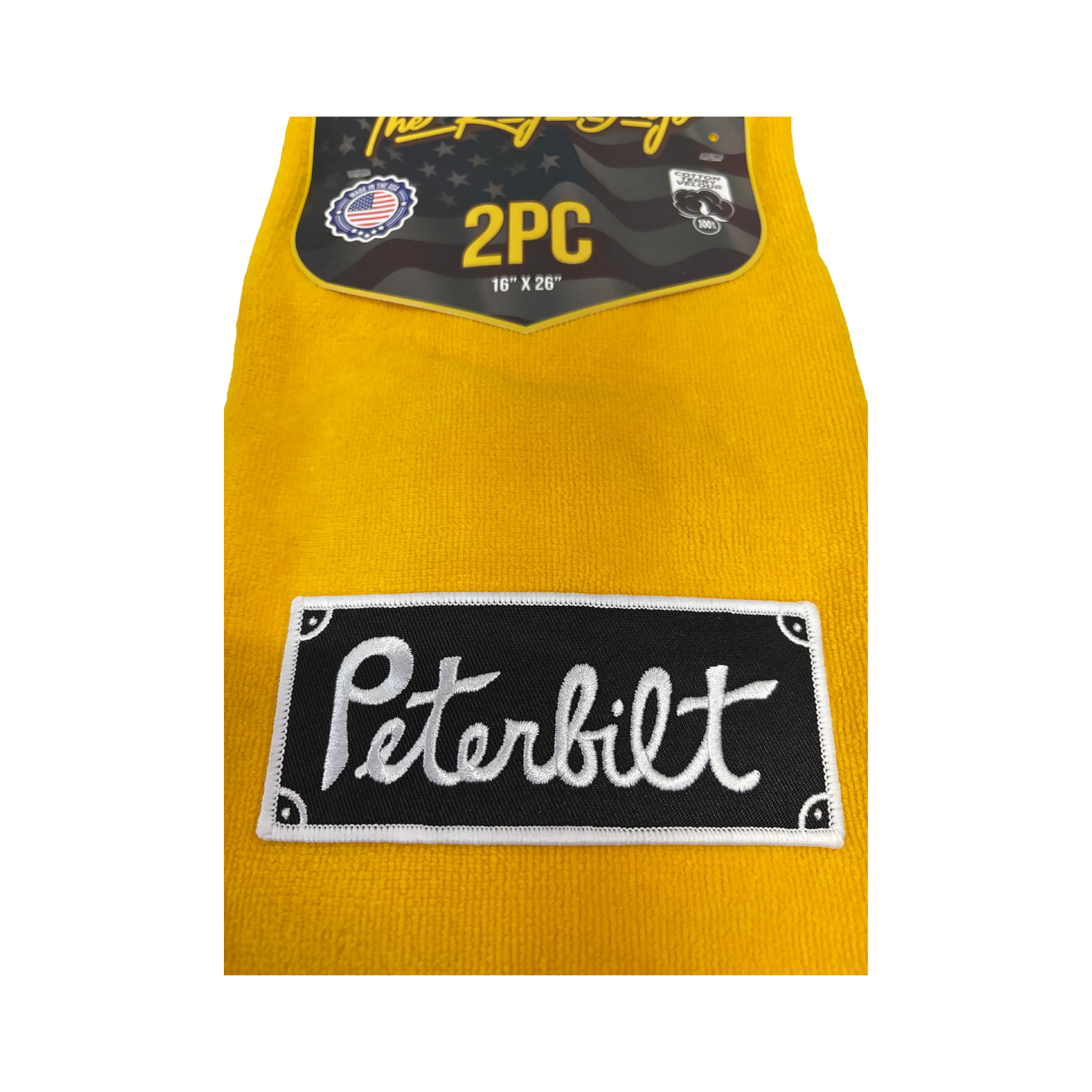 Peterbilt Door Handle Rags 2 Pack | Gold | GS