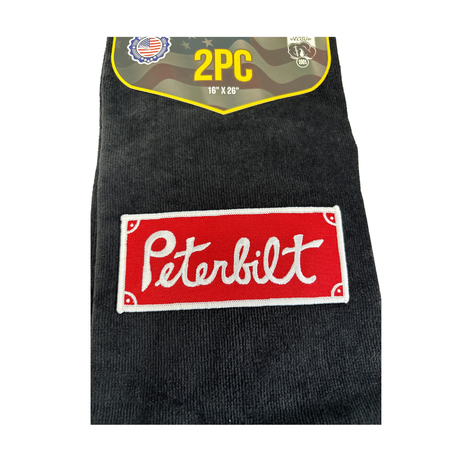 Peterbilt Door Handle Rags 2 Pack | Black | GS