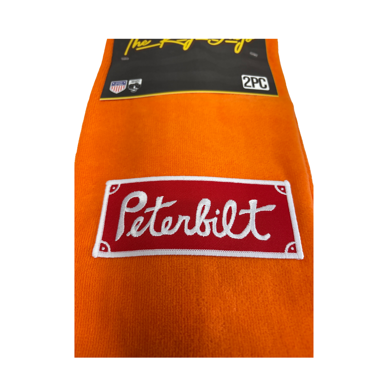 Peterbilt Door Handle Rags 2 Pack | Orange | GS