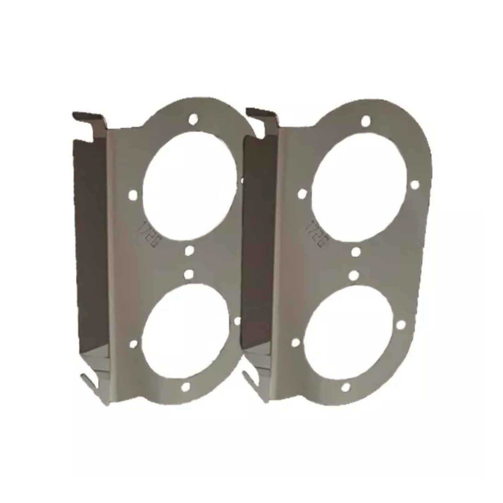 Kenworth Front Radius Style Air Cleaner Bracket with 2 Watermelon Cutouts | JML Kustoms