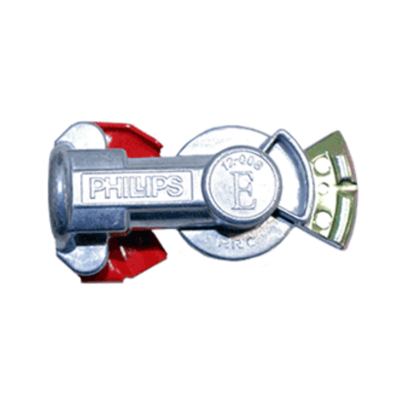 Phillips Emergency 1/2 Inch Straight Mount Gladhand Matte Red | The New Vernon Truck Wash