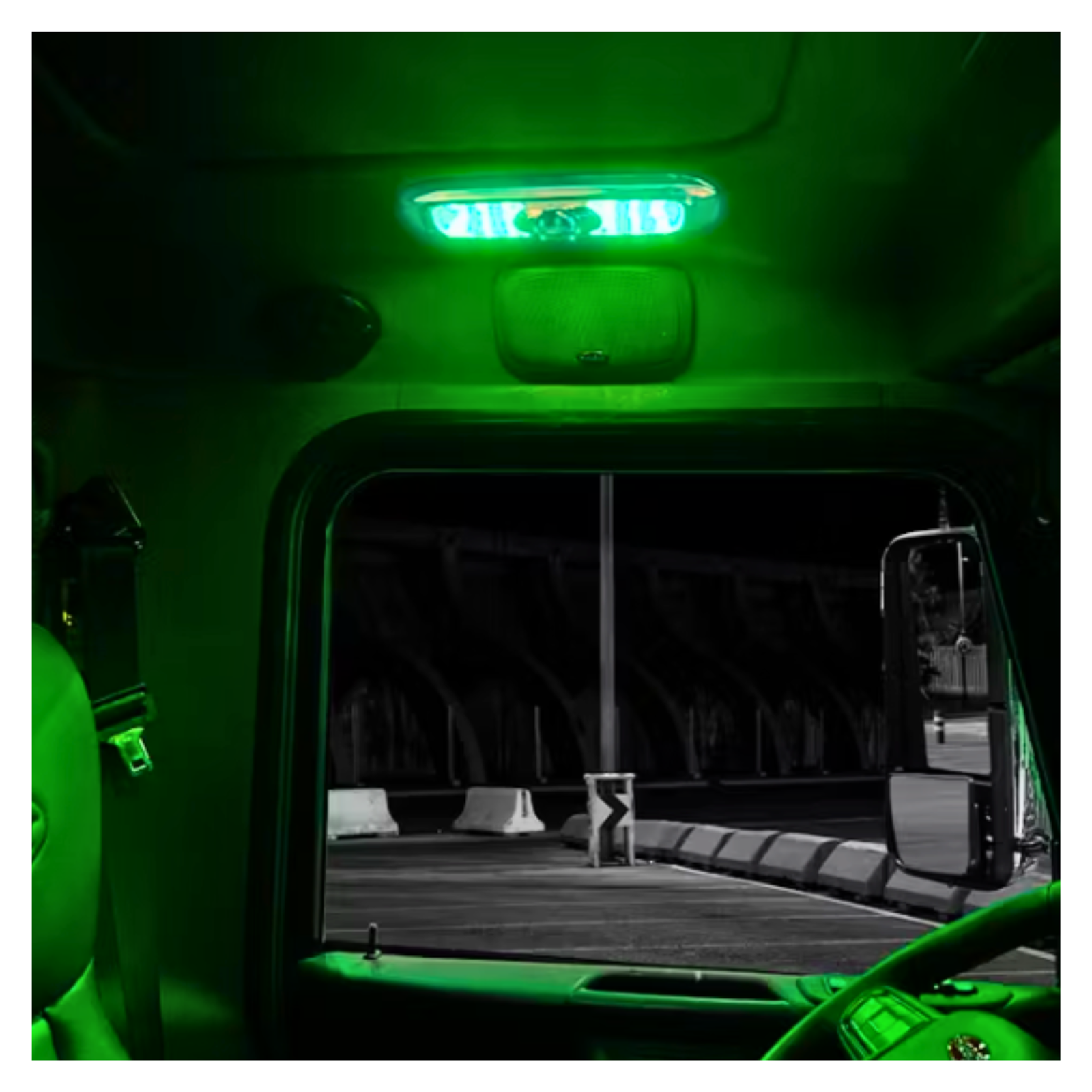 Trux Accessories - Chrome 7 Color LED Interior Projector Map and Reading Light - The New Vernon Truck Wash