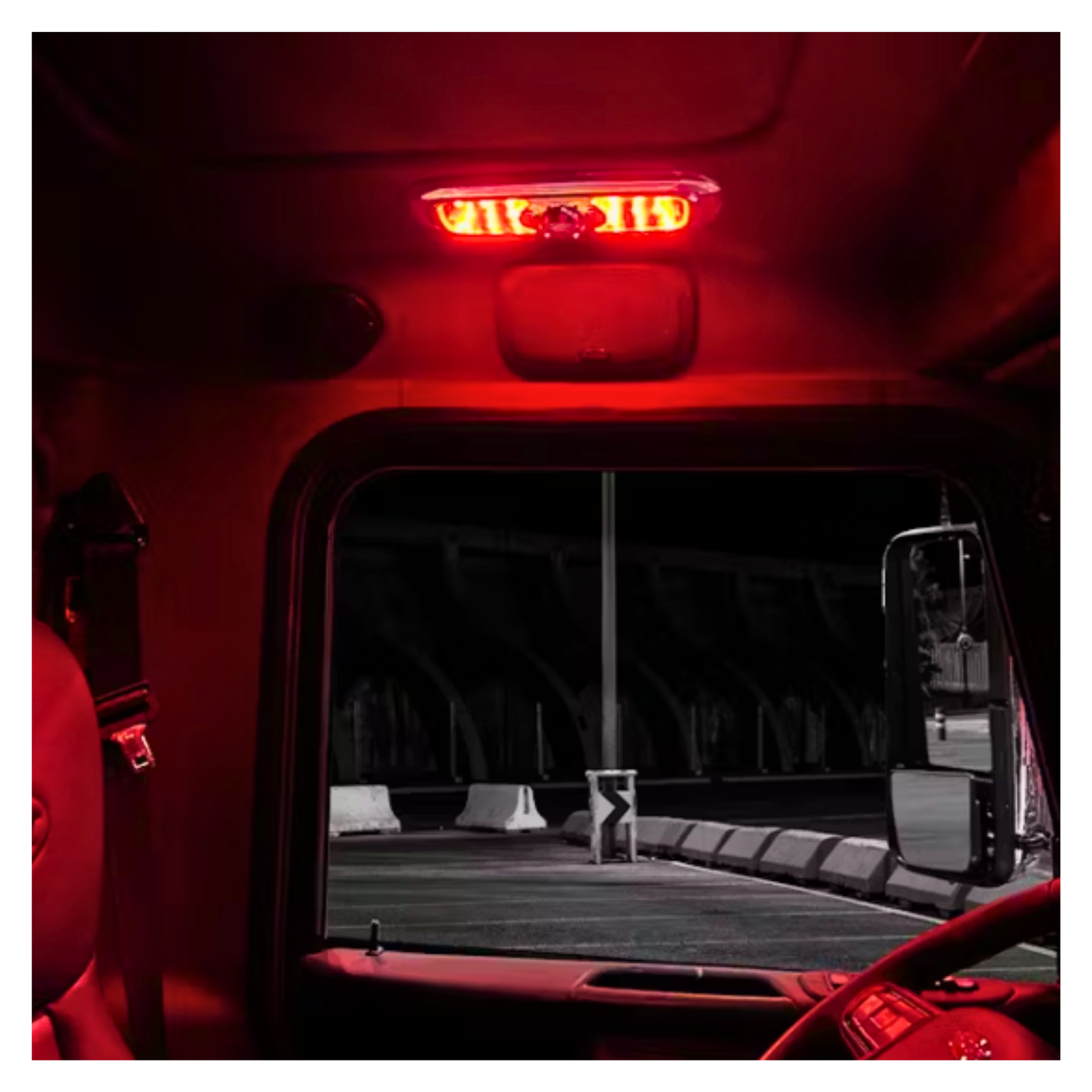 Trux Accessories - Chrome 7 Color LED Interior Projector Map and Reading Light - The New Vernon Truck Wash