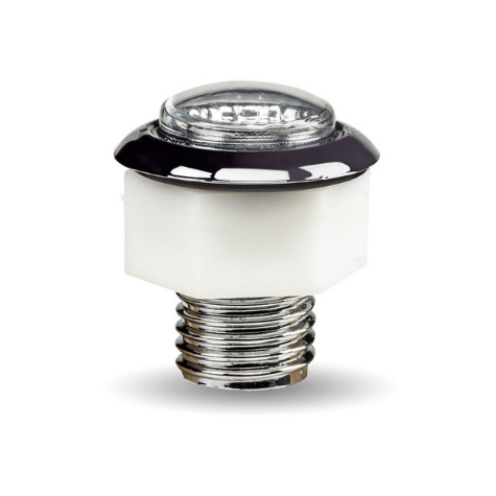 3/4 Inch Amber Reflector LED Light 1 Diode DOT Compliant | Trux Accessories
