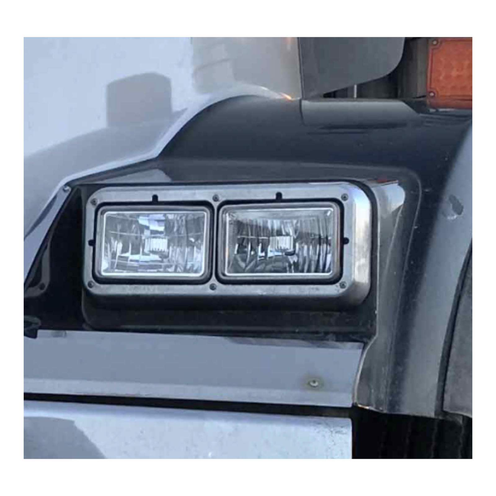 Four by Six Inch LED Reflector Low Beam Headlight 1700 Lumens | Trux Accessories