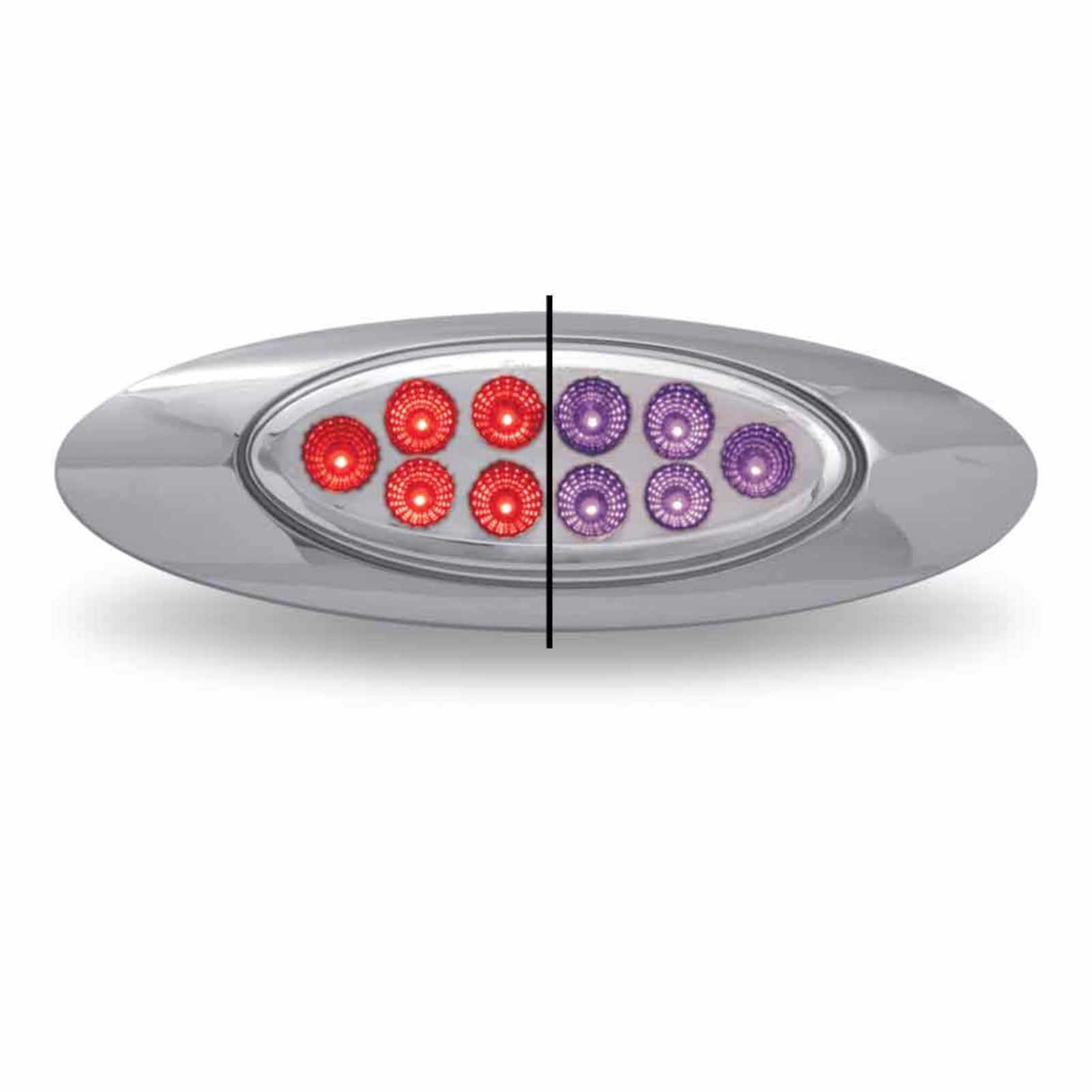 Red Marker to Purple Auxiliary LED Light | Generation 4 | 10 Diodes | Trux Accessories