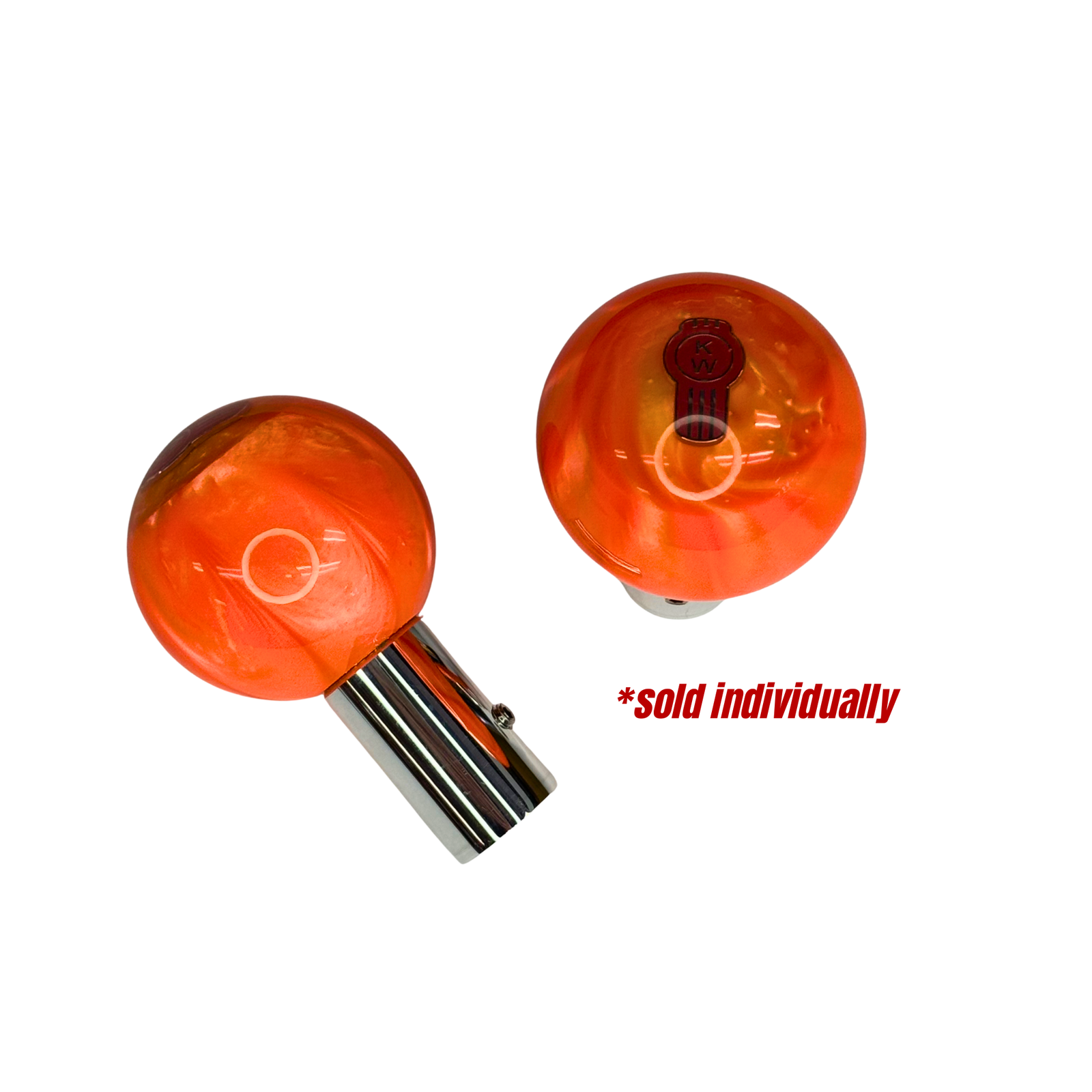 Brake Knob | Kenworth Neon Pearl Orange | Twisted Shifterz