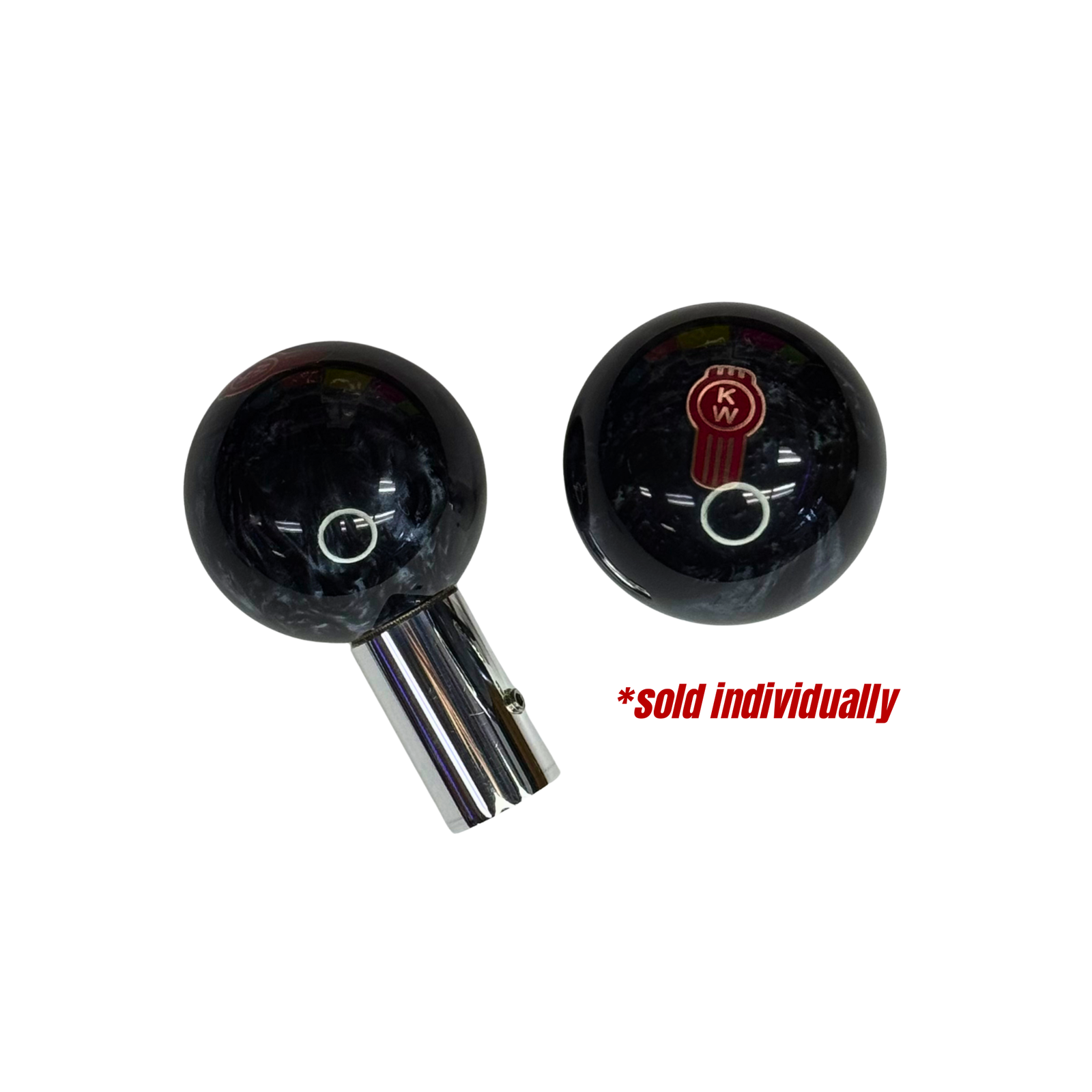 Brake Knob | Kenworth Pearl Black | Twisted Shifterz