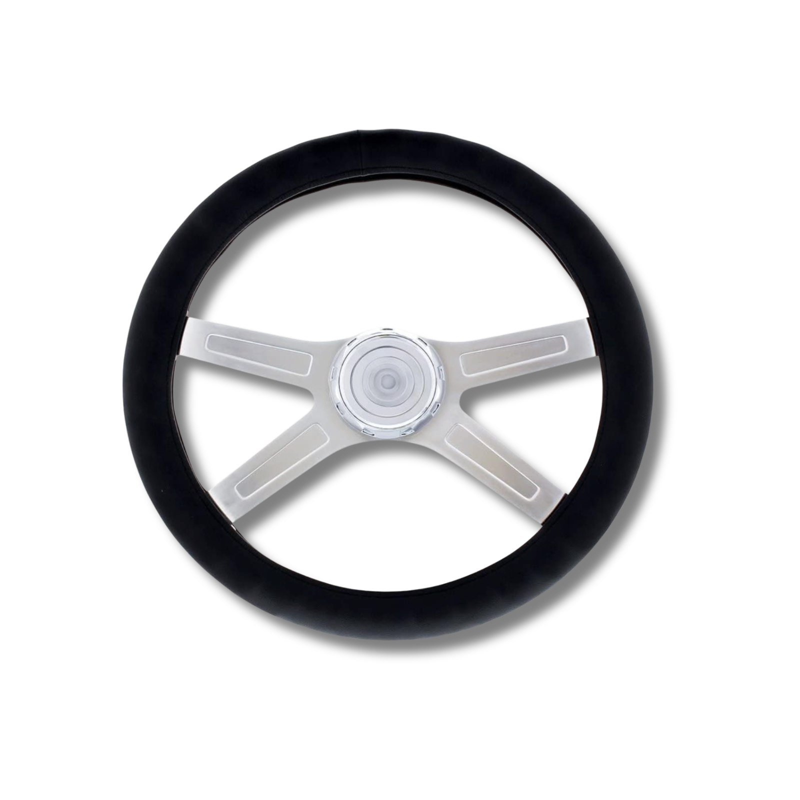 20 Inch Steering Wheel Cover Black | United Pacific
