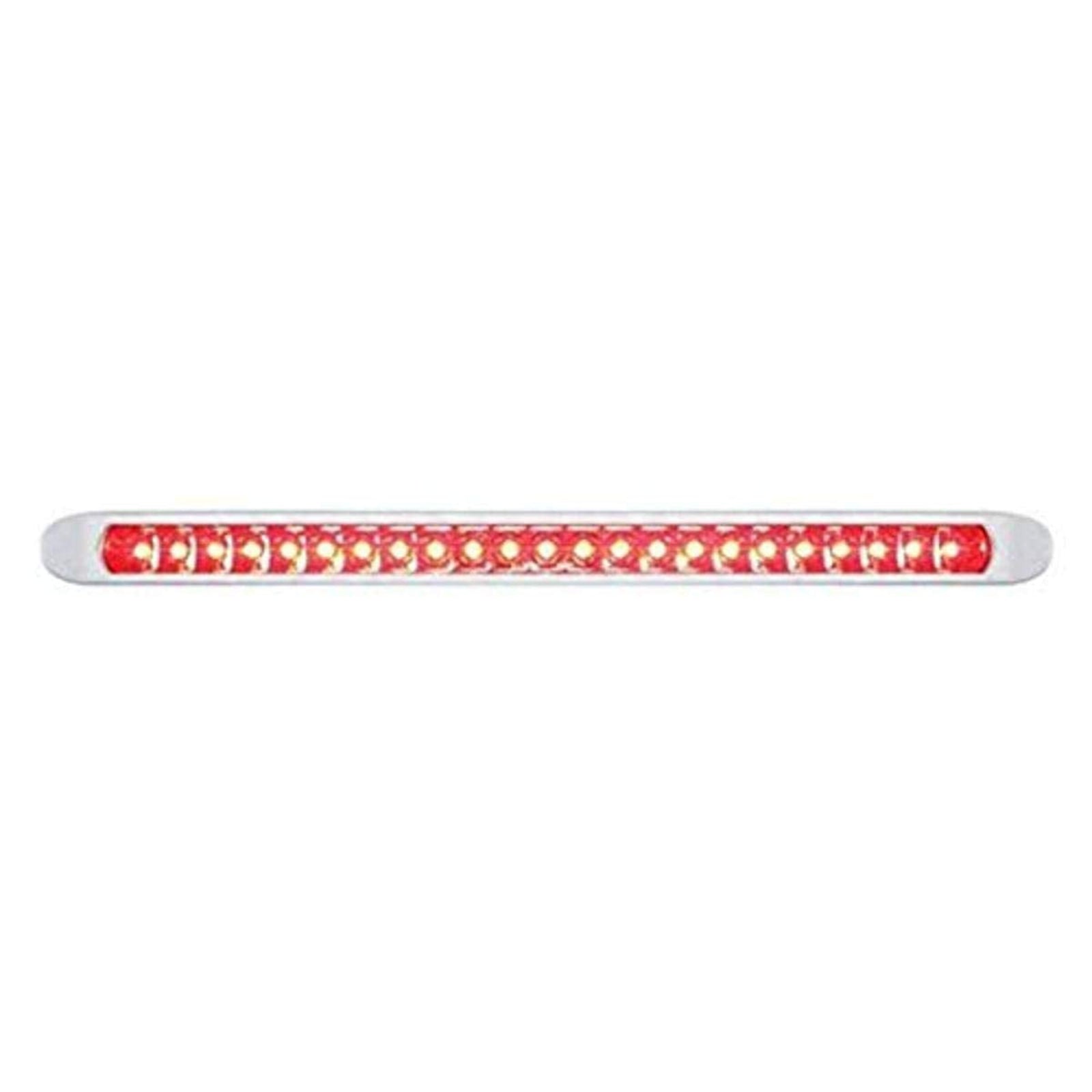 23 LED Reflector Turn Signal Light Bar Red Lens | United Pacific