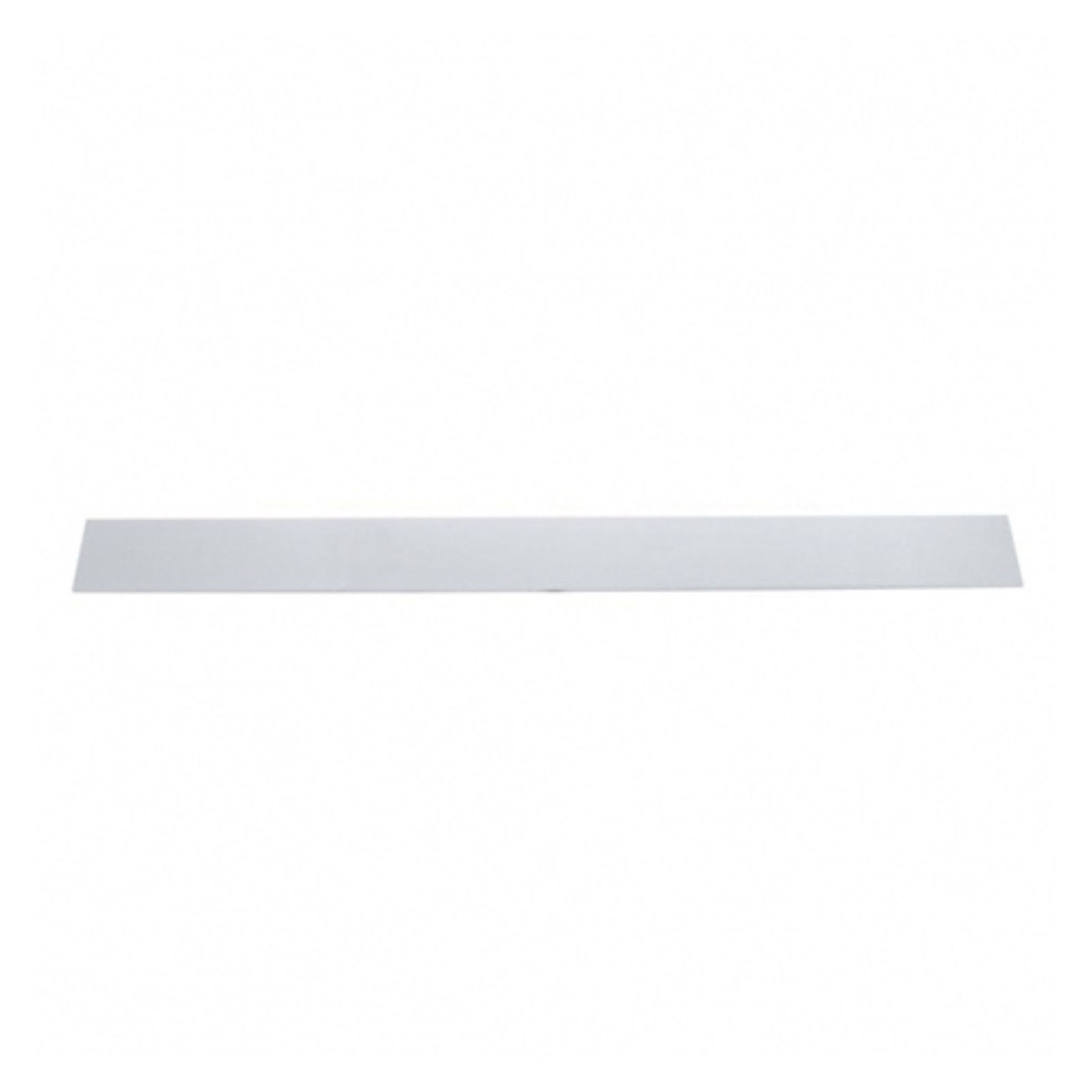 2" × 24" Stainless Steel Top Mud Flap Plate | Welded Stud | United Pacific