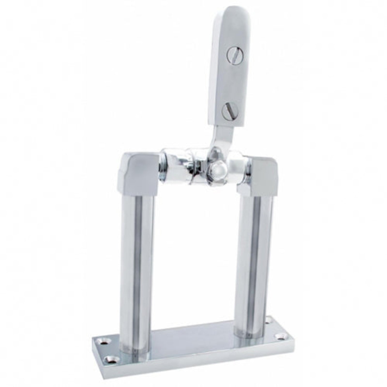 4 Inch Chrome Air Horn Valve Lever with Stand Set | United Pacific