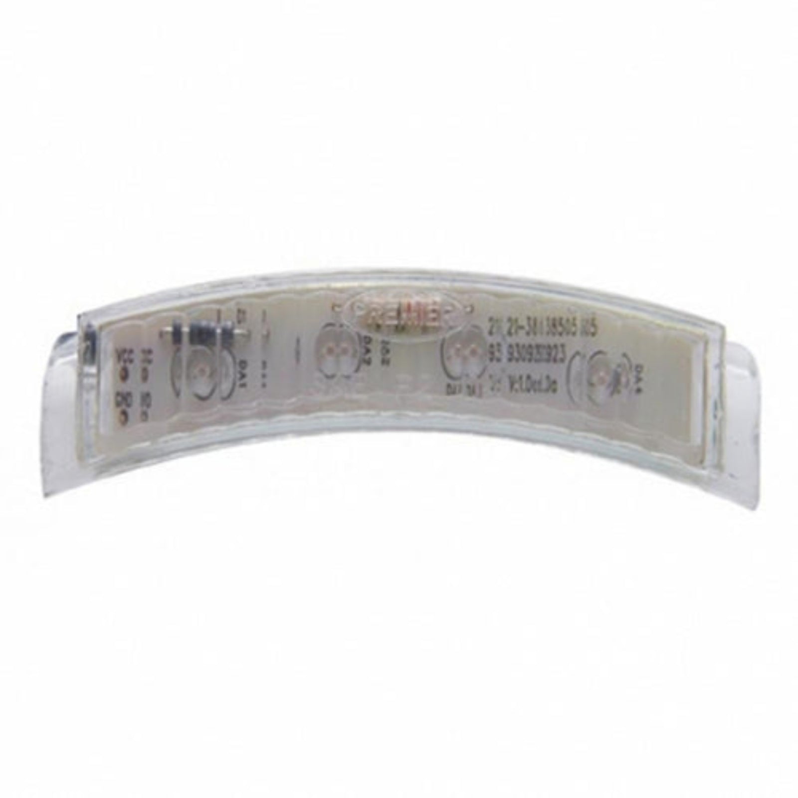 4 LED Headlight Turn Signal Light Clear Lens Amber LED | United Pacific