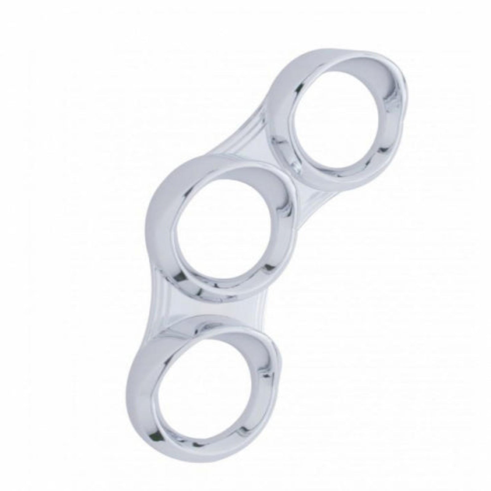 Center Dash 3 Gauge Cluster Bezel with Visor Left Side | United Pacific