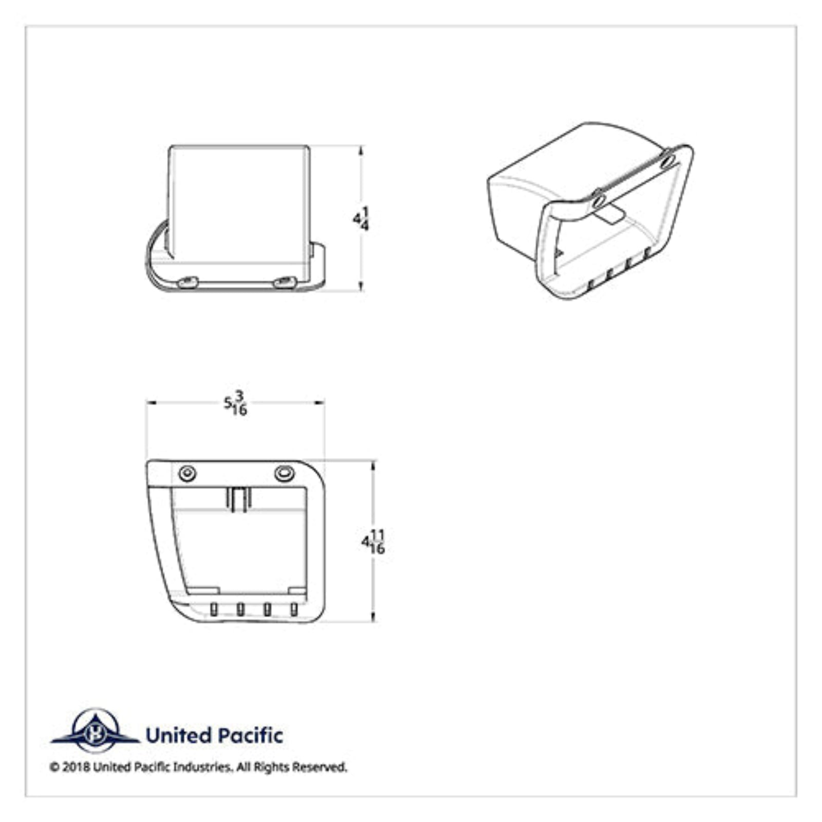Chrome Ashtray Trim for Peterbilt | United Pacific