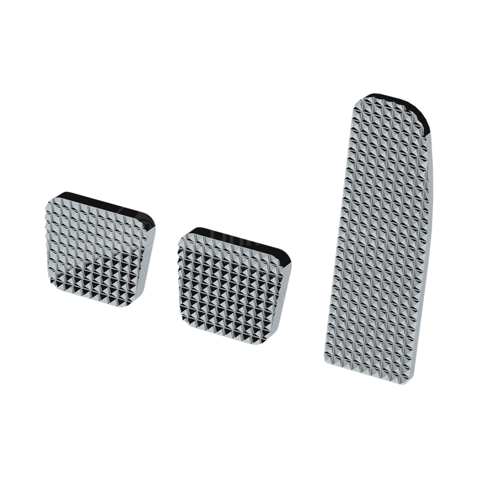 Chrome Diamond Pedal Set for Freightliner 2008 to 2017 | United Pacific