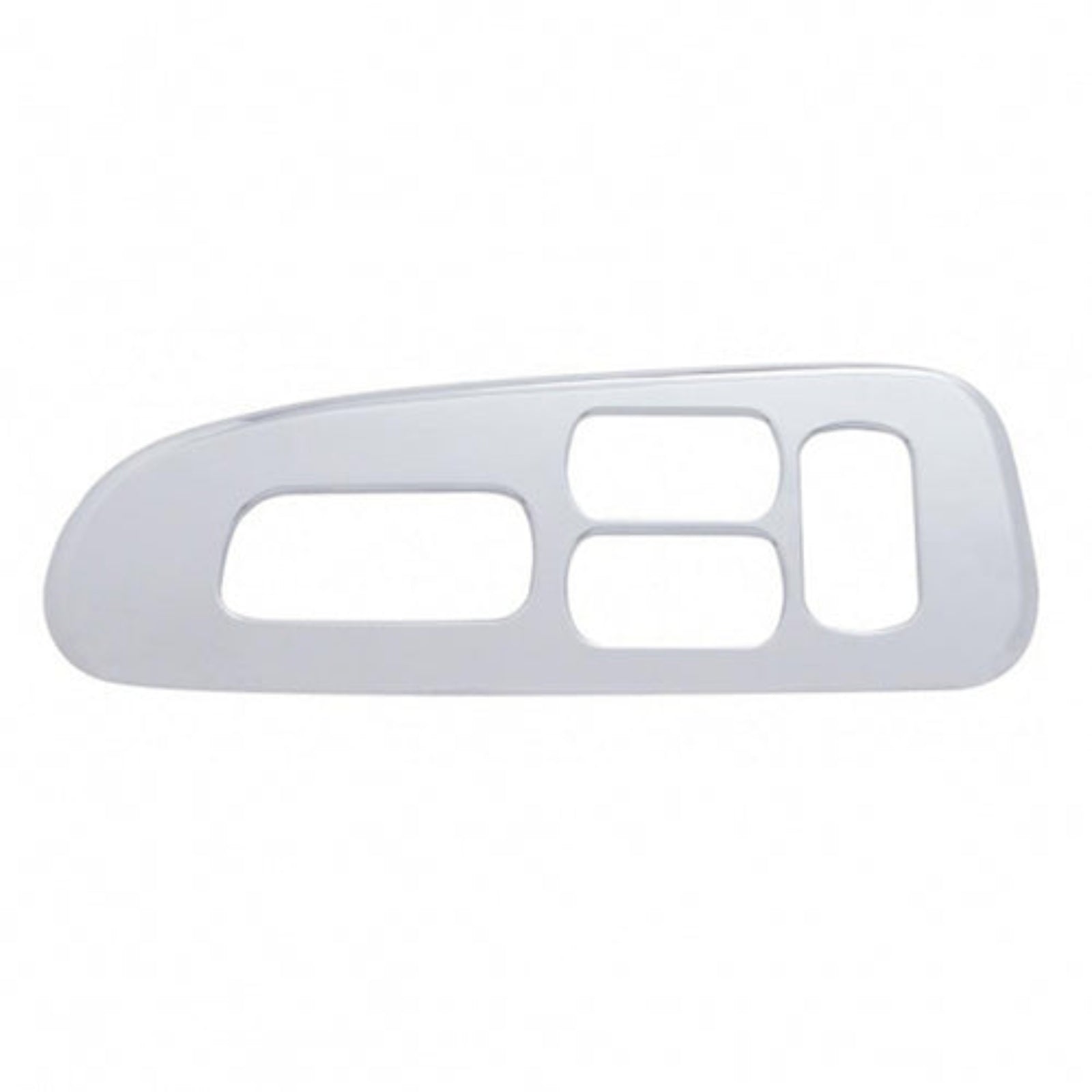 Chrome Driver Door Control Switch Panel 4 Openings for Peterbilt | United Pacific