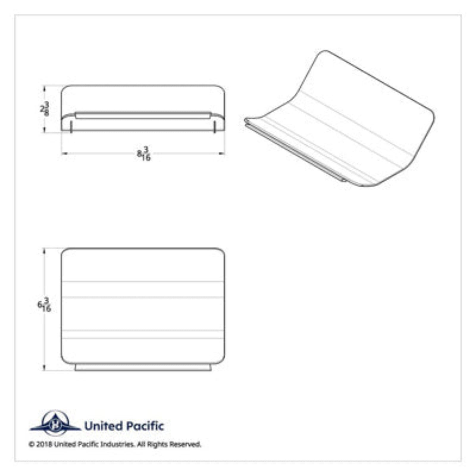 Chrome Interior Electrical Fuse Box Access Door for Peterbilt | United Pacific