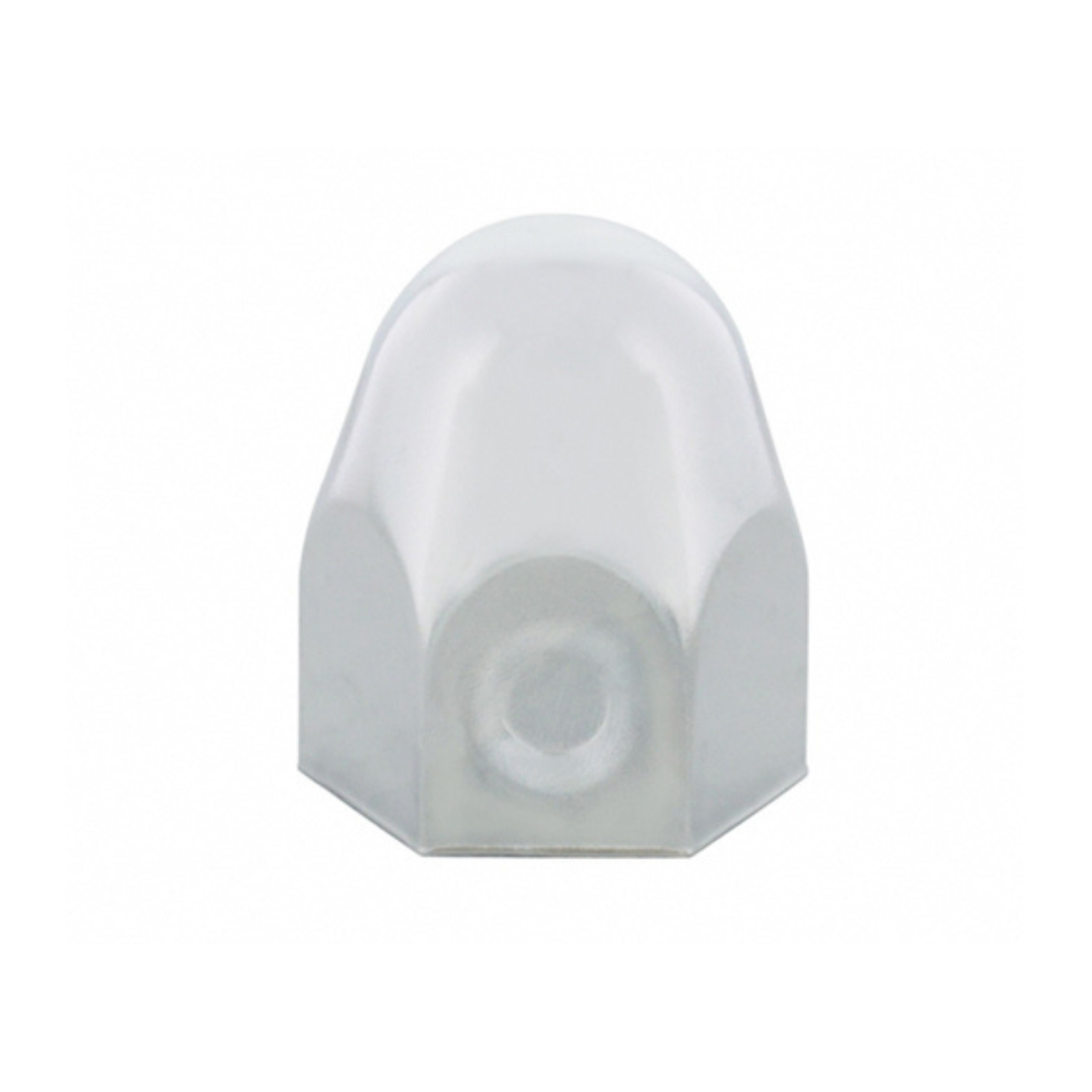 1-1/2 Inch x 2 Inch Chrome Steel Bullet Nut Cover | United Pacific