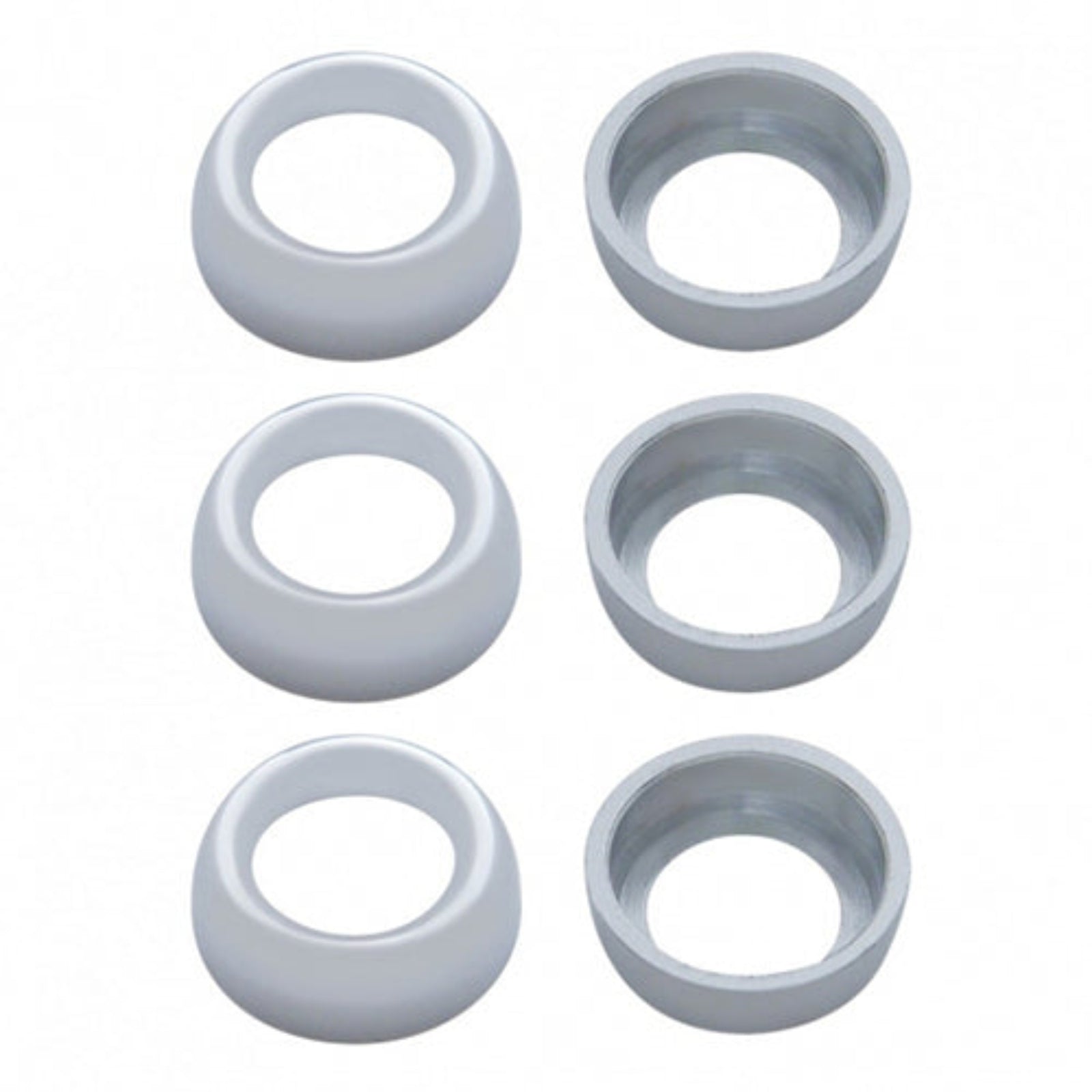 Chrome Toggle Switch Nut Cover for Peterbilt | United Pacific