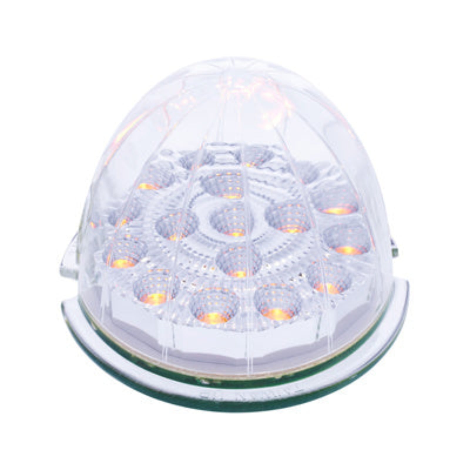 Dual Function Reflector Cab Light | Amber LED Clear Lens | United Pacific