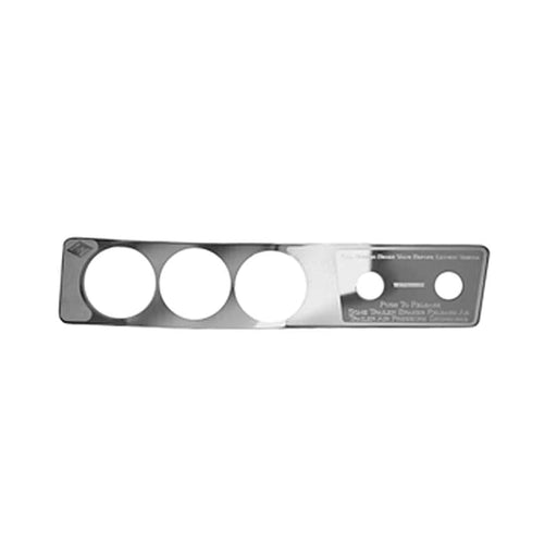 Rockwood - Stainless Steel A/C Heater Control Plate