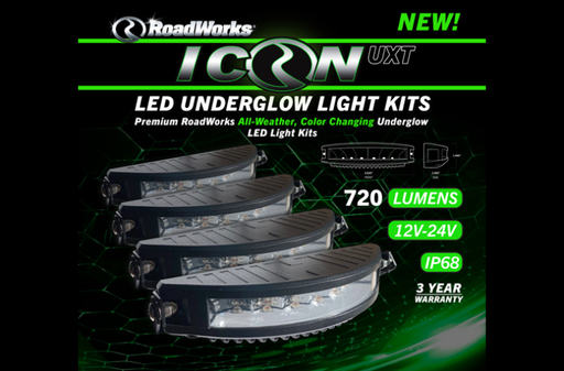 Roadworks - Icon UXT LED Underglow Light Kits