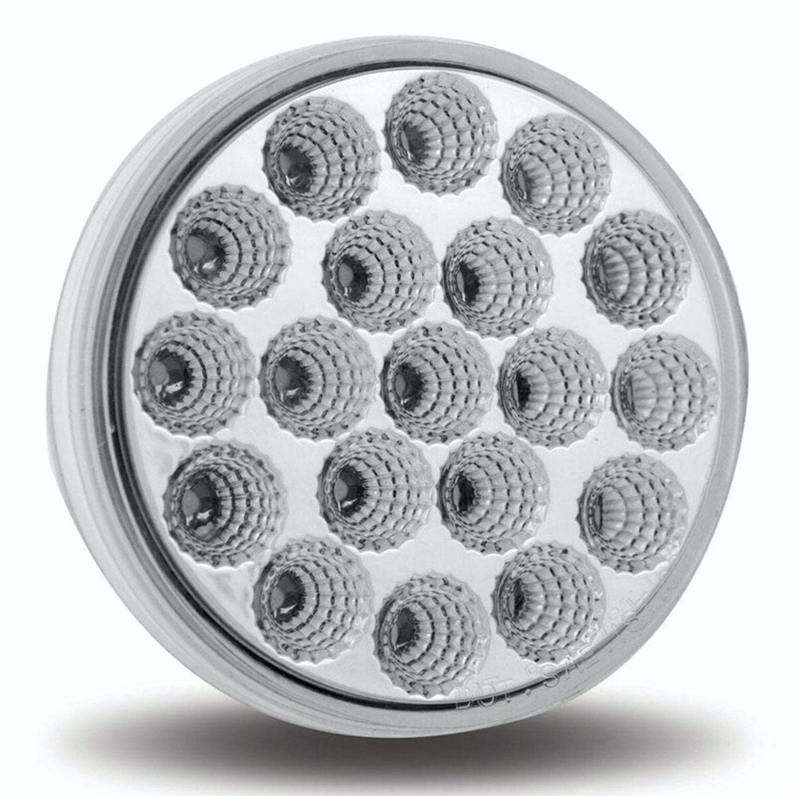 4 Inch Round Dual Revolution Stop Tail Turn Combo LED Light | Trux Accessories