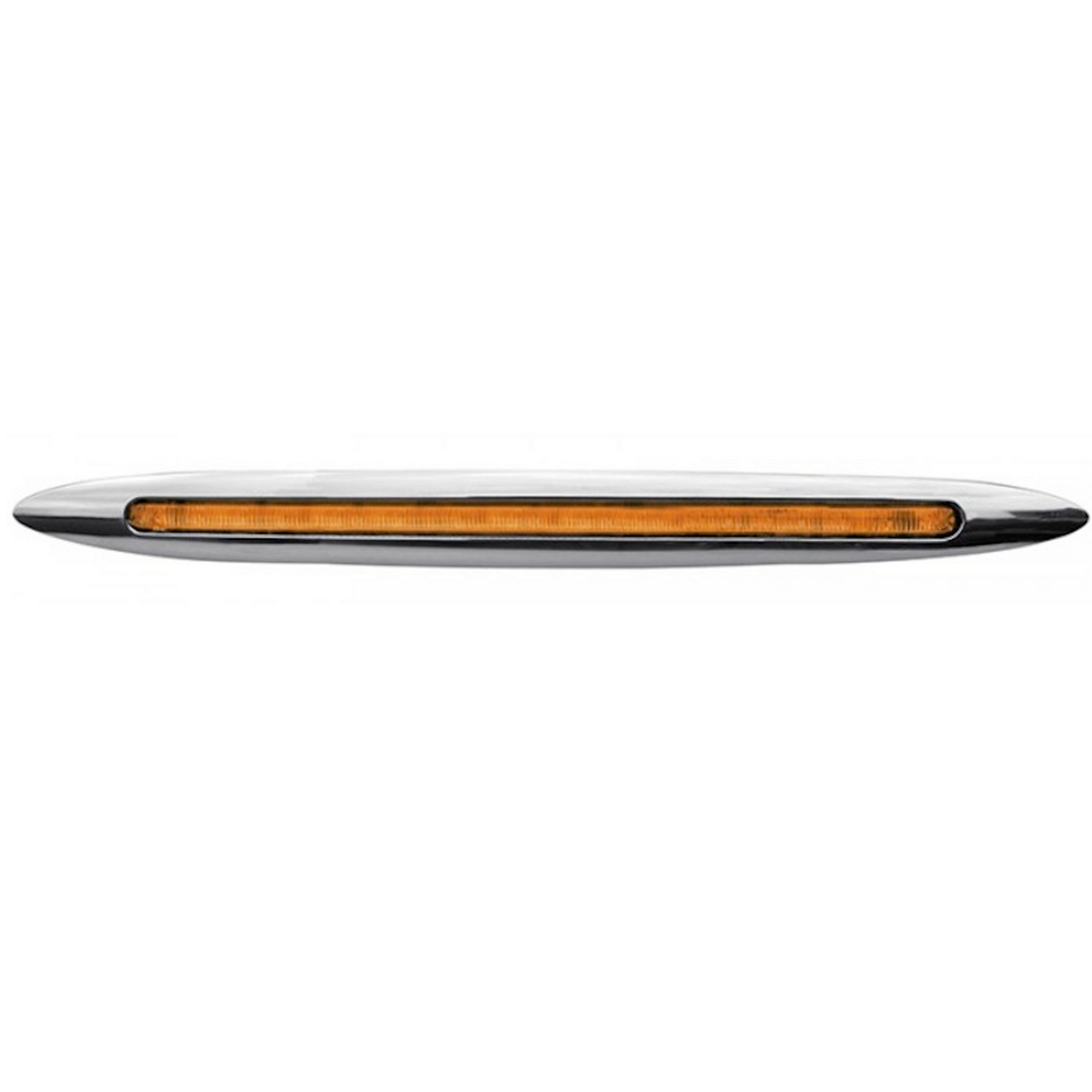 17″ Slim Flatline LED Light | Amber LEDs Amber Lens | 24 Diodes | Trux Accessories