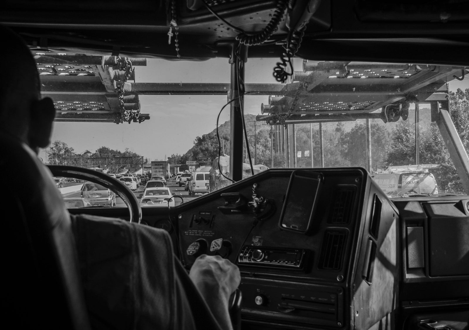 Interior Accessories on Semi Truck