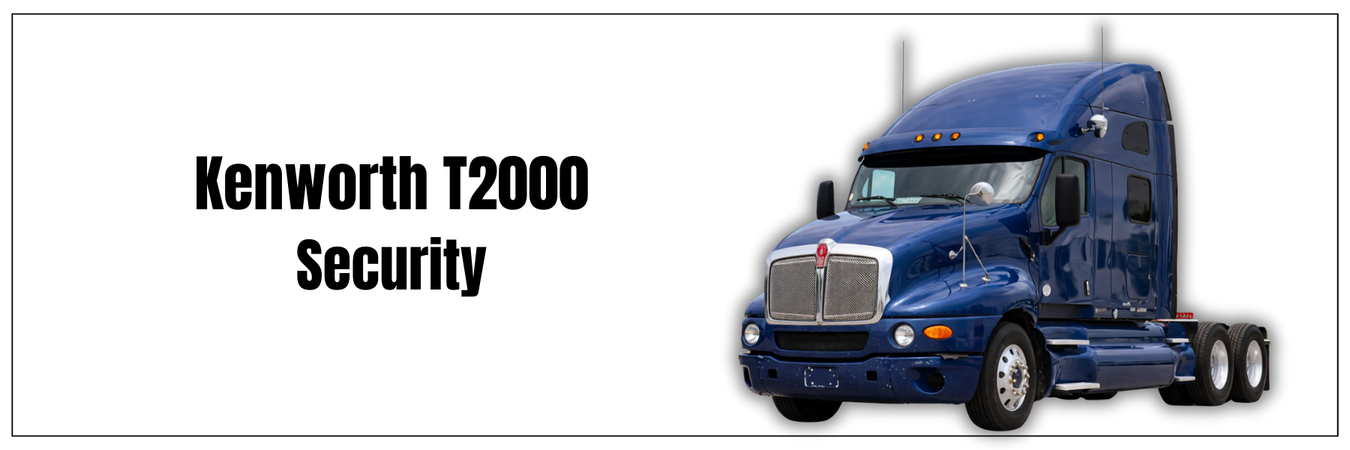 Kenworth T2000 Security