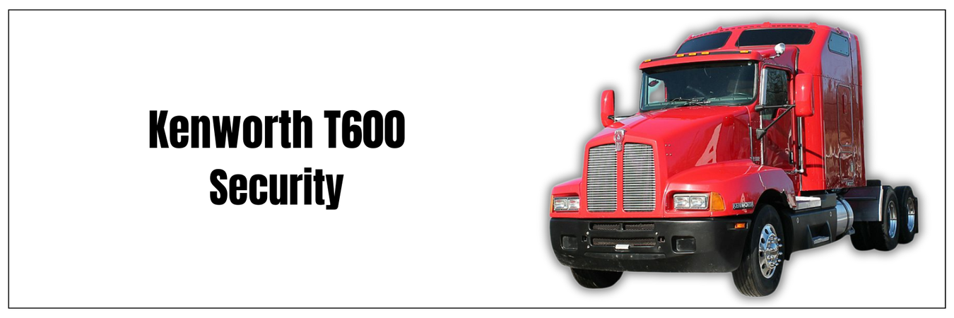 Kenworth T600 Security