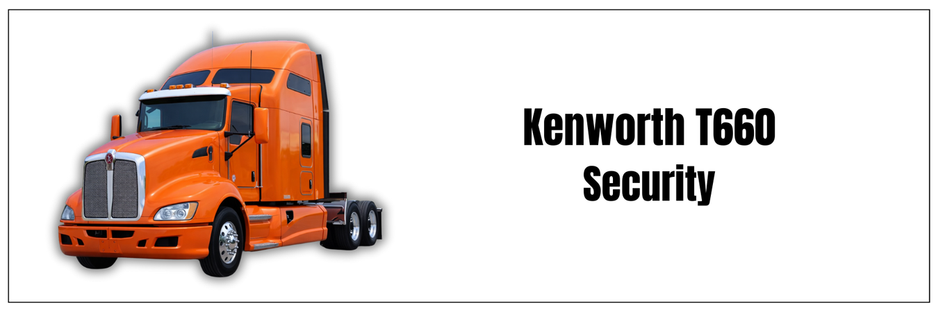 Kenworth T660 Security