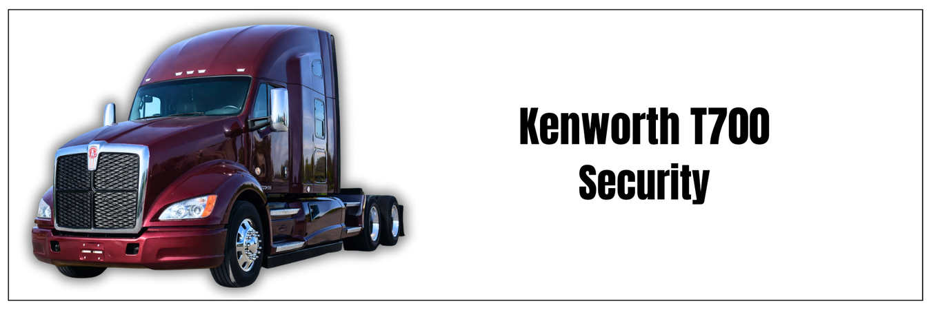 Kenworth T700 Security