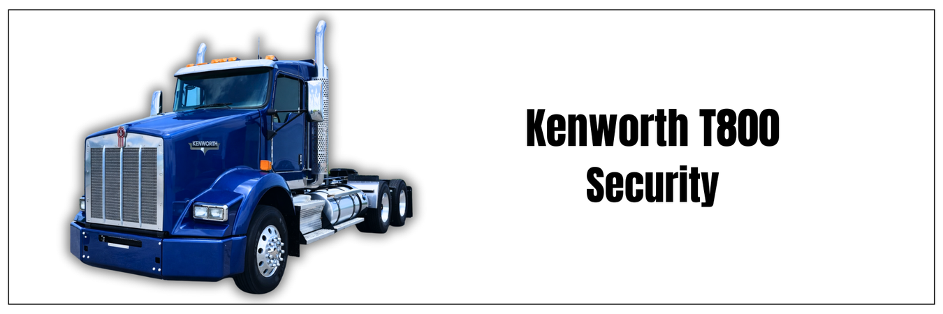 Kenworth T800 Security