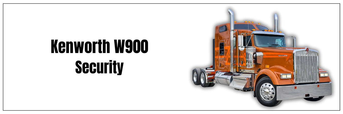 Kenworth W900 Security
